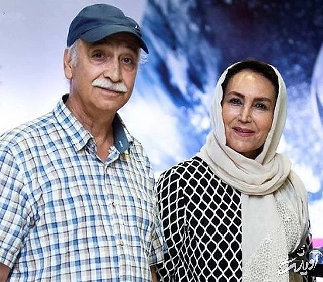 محمود پاک نیت و همسرش